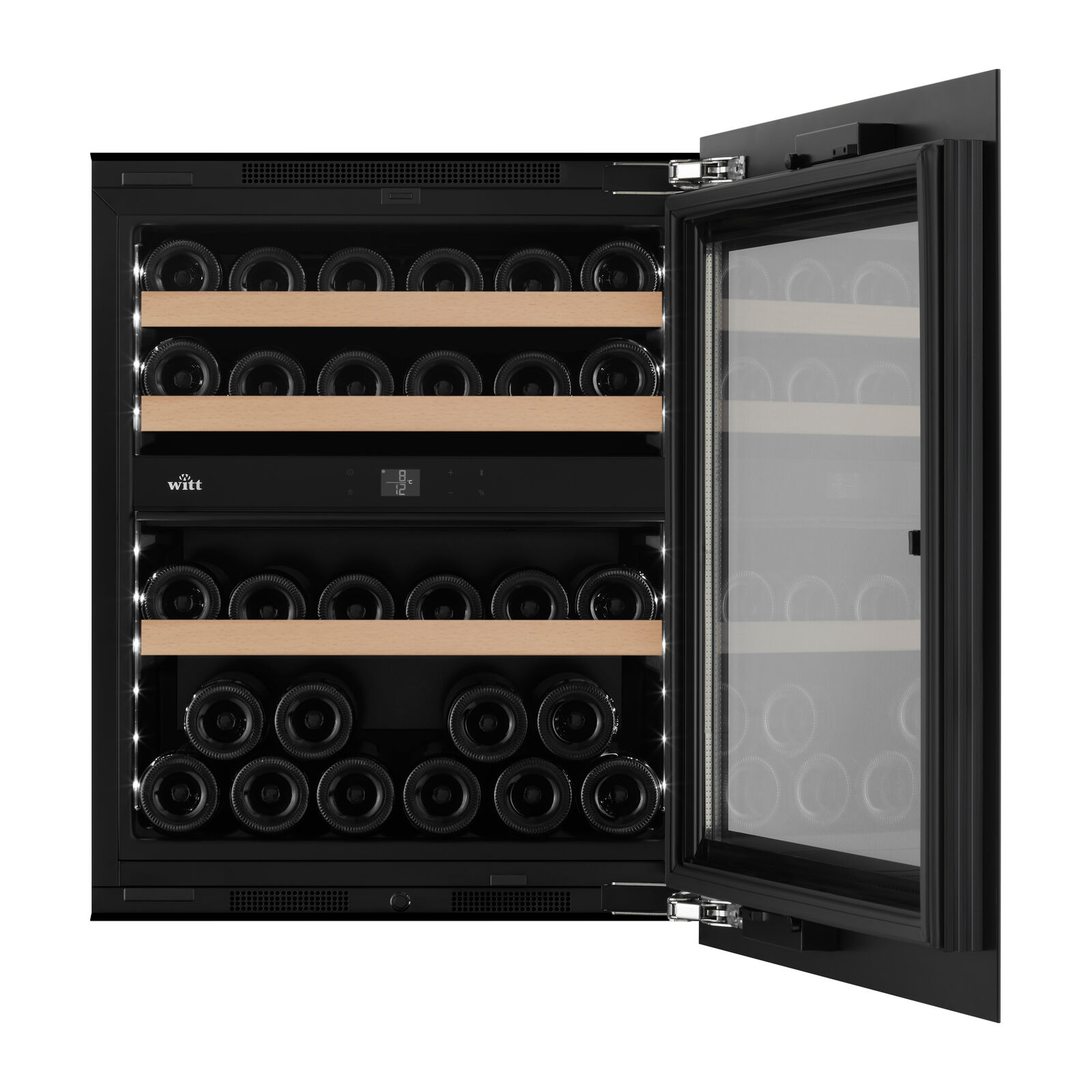 Witt WIU6070P-2B33 Built-in wine Black